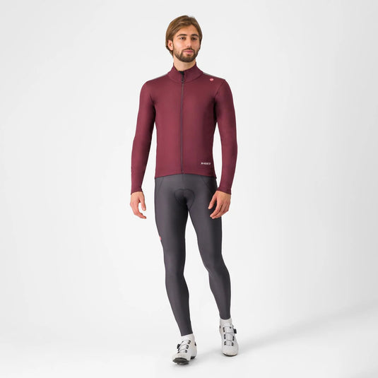 CASTELLI Winter Jacket Espresso Air Deep Bordeaux - Maison du Vélo