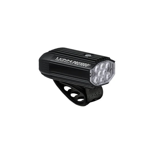 LEZYNE Light Micro Drive Pro 1000+ Front with eight LEDs and CNC-machined aluminum body.
