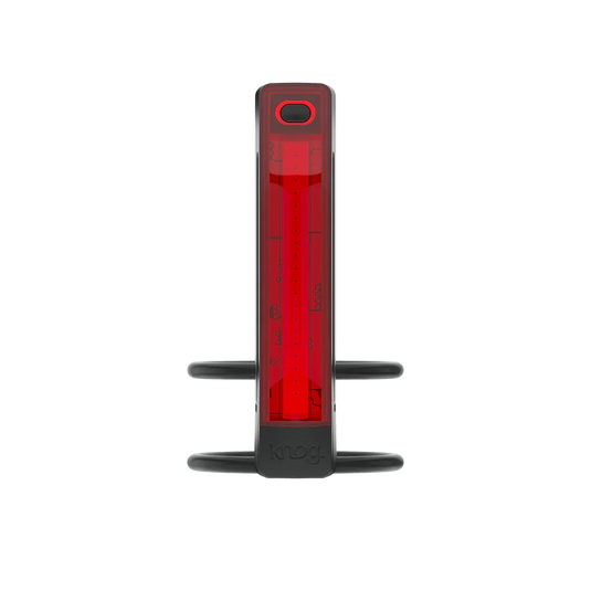 Super-bright Knog Light Plus Rear Bike Light for cyclists.