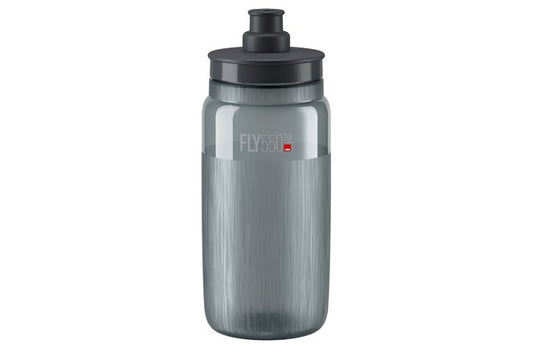 ELITE Bottle Fly Tex 550ml, lightweight water bottle with Tex finish for grip, BPA-free plastic.