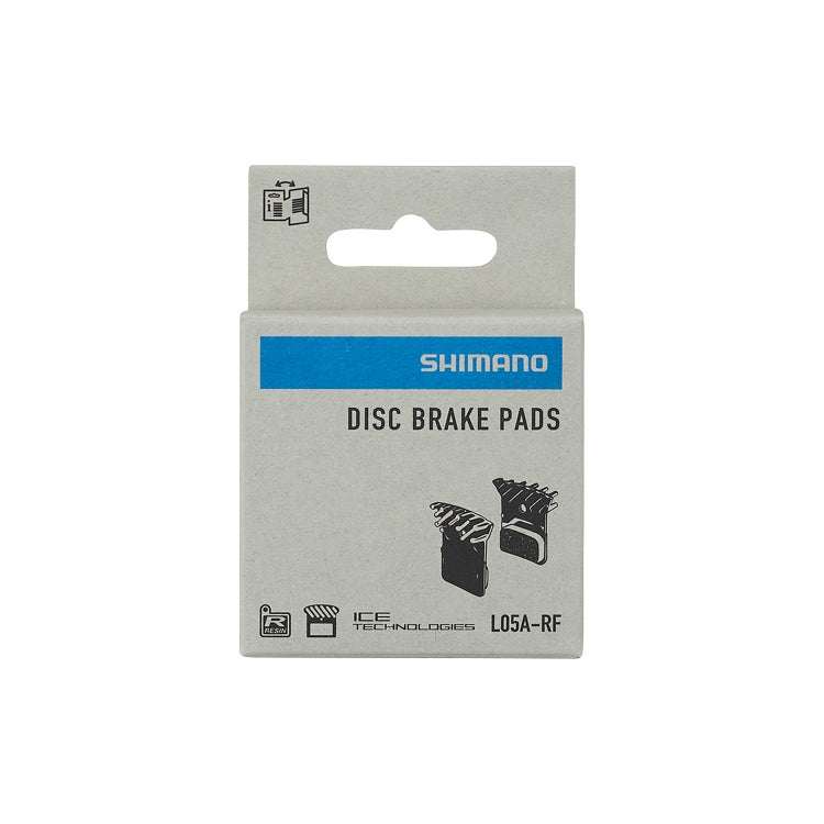 Chargez l'image dans la visionneuse de la galerie, SHIMANO Brake Pads L05A-RF with cooling fins