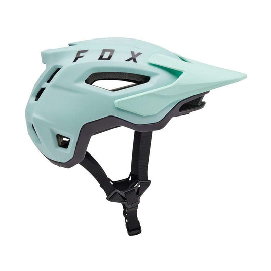 Fox Helmet Speedframe CE Ice Blue, MIPS protection, mountain bike helmet, adjustable visor.
