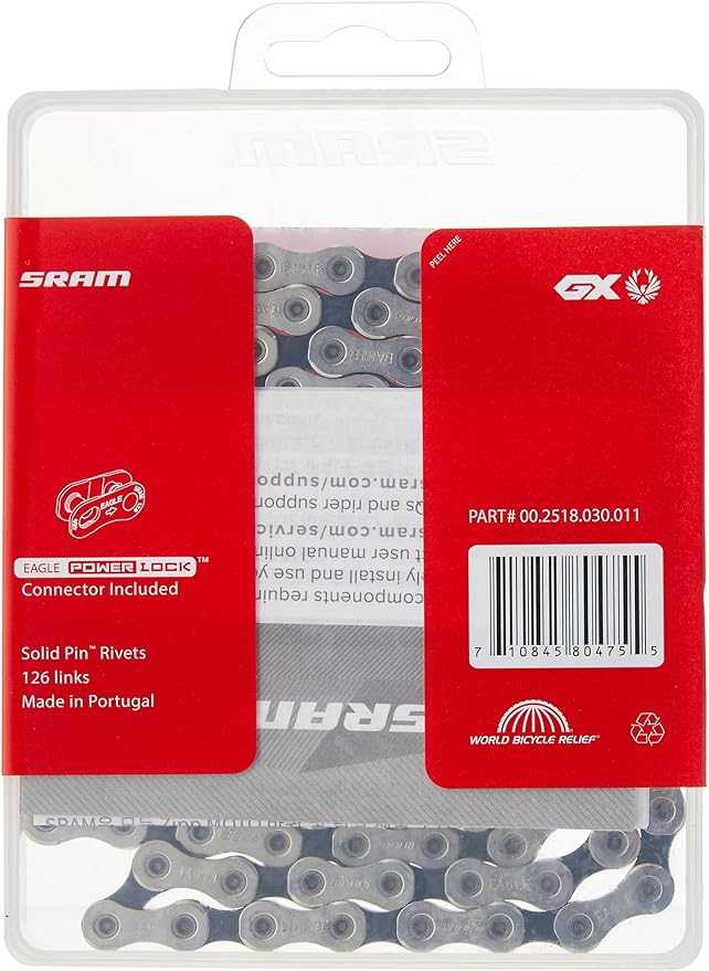 Chargez l'image dans la visionneuse de la galerie, SRAM Chain GX Eagle 12-speed 126L Silver