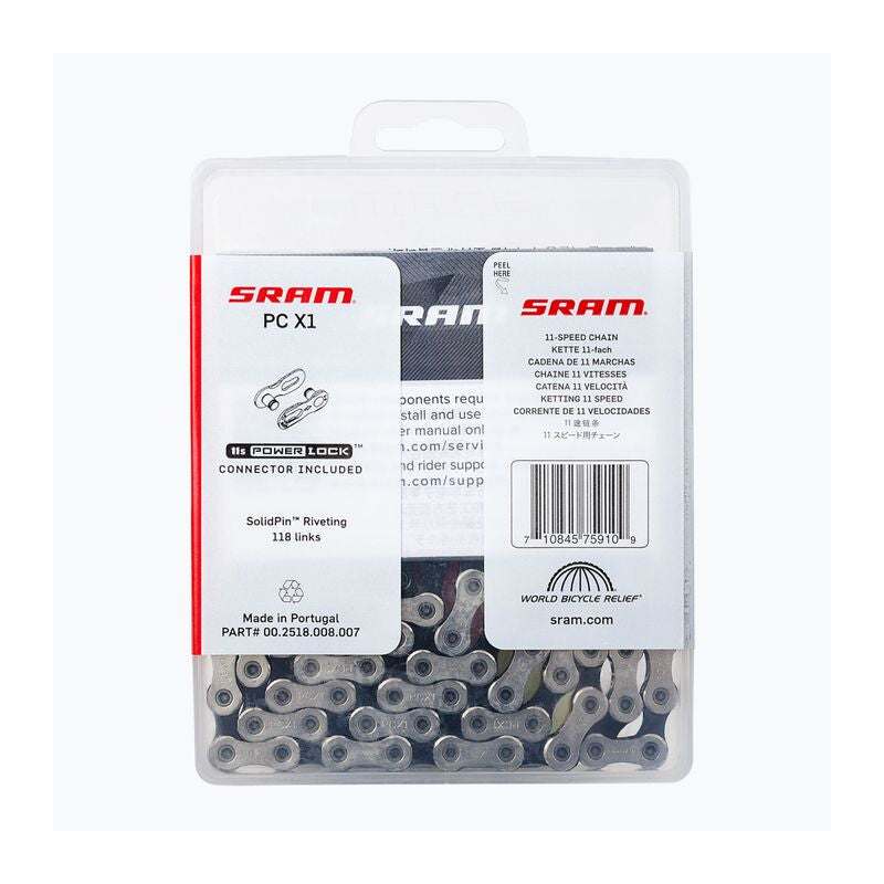 Chargez l'image dans la visionneuse de la galerie, SRAM Chain X1 PC-X1 11-speed 118L Silver