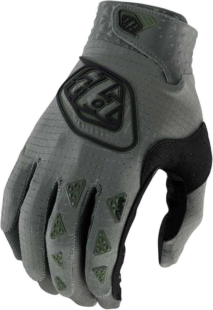 Chargez l'image dans la visionneuse de la galerie, TROY LEE Gloves Men AIR Fatigue with breathable design and grippy finger silicon print.