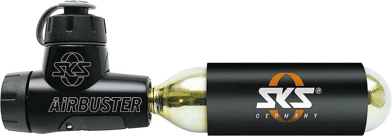 Chargez l'image dans la visionneuse de la galerie, SKS Airbuster CO2 pump with aluminum housing and pressure dosing valve.