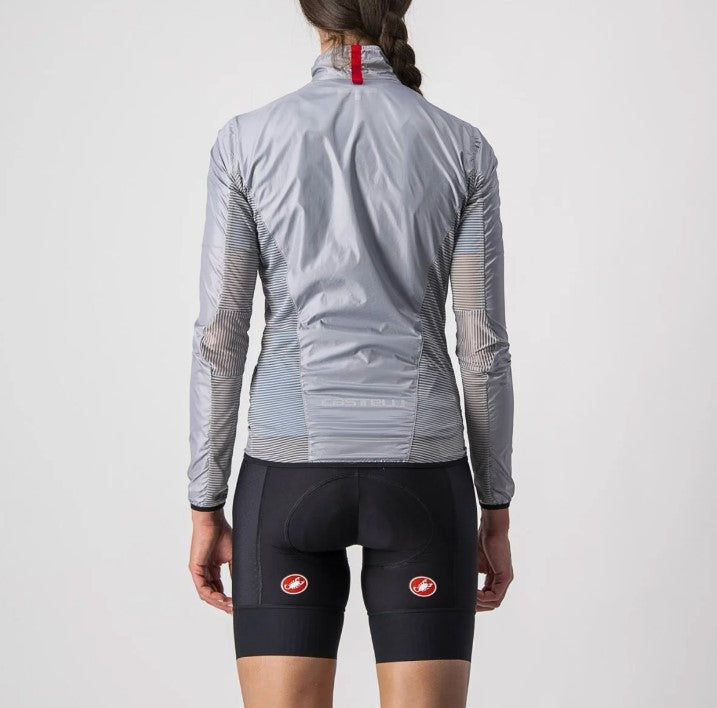 Load image into Gallery viewer, CASTELLI Wind Jacket Aria Shell W Silver Gray - Maison du Vélo