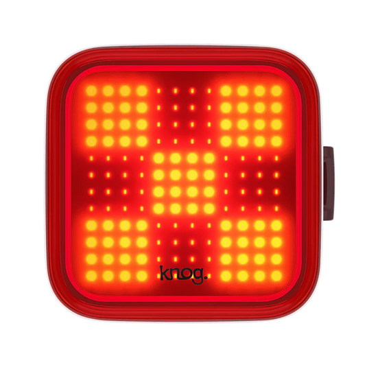 KNOG Rear Light Blinder with USB recharge, waterproof, visible up to 450m.