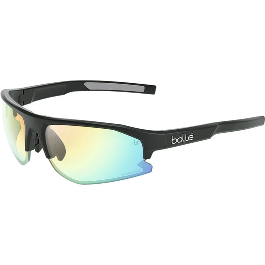 BOLLE Sunglasses Bolt 2.0 with Phantom Clear Green lenses and Black Matte frame.