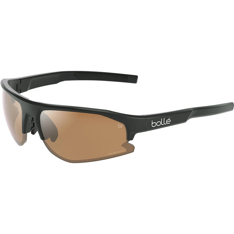 Load image into Gallery viewer, BOLLE Sunglasses Bolt 2.0 with Phantom Brown lenses and Gun Black Matte frame.