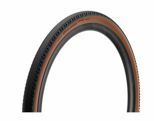 PIRELLI Cinturato Gravel TLR Hard Terrain Tire 700x40c Tanwall Bicycle Tire