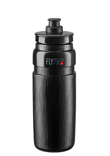 Chargez l'image dans la visionneuse de la galerie, ELITE Bottle Fly Tex 750ml in black with ergonomic design and improved grip texture.