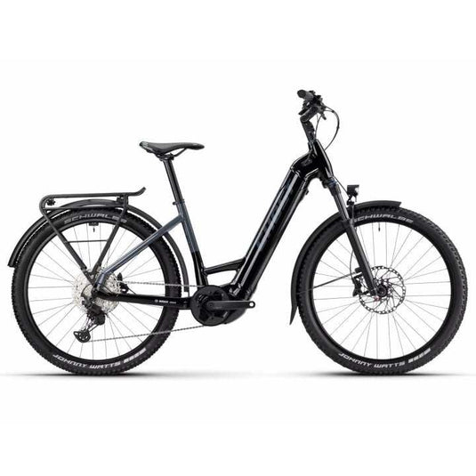 GHOST Bike E Teru B Advanced EQ Low Black 2024 with Shimano brakes and Bosch motor.