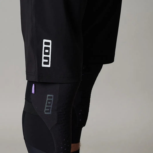 ION MTB Shorts Plus Ionic LT Men Black - Maison du Vélo