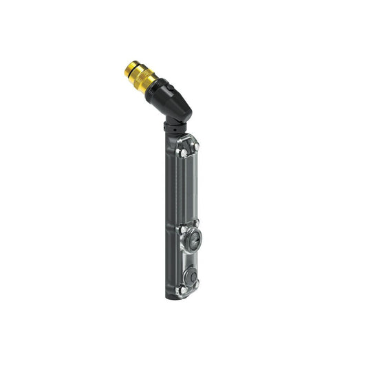 LEZYNE Digital Check Drive digital pressure gauge with Presta and Schrader valve compatibility.