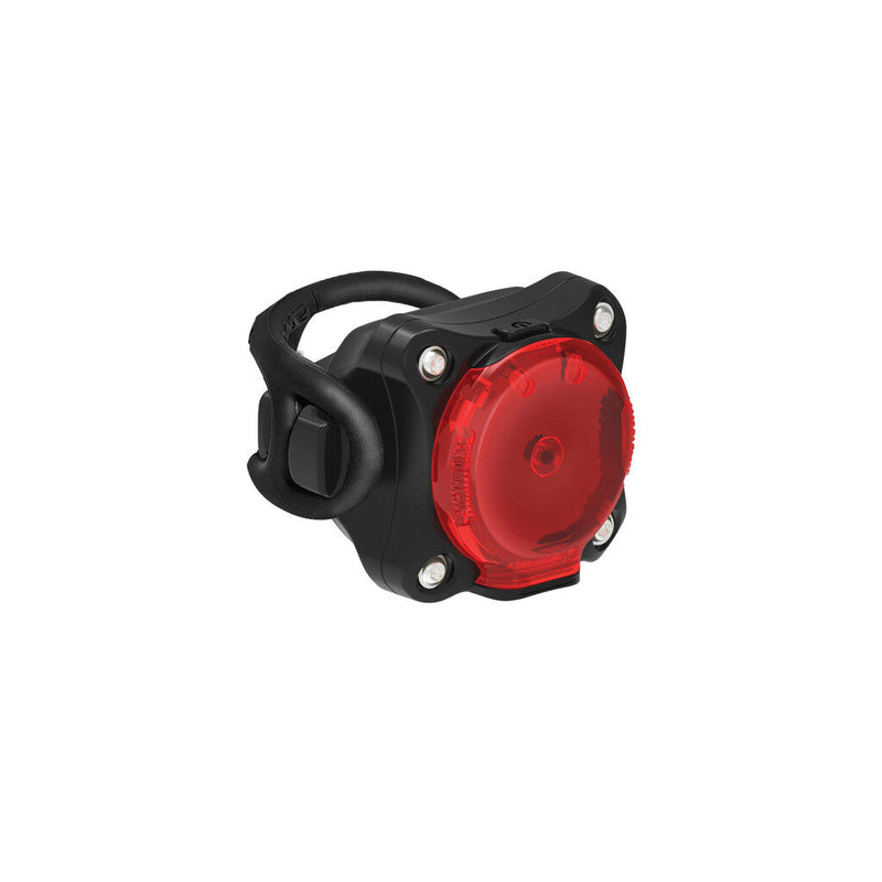 Load image into Gallery viewer, LEZYNE Light Zecto Drive Max 400+ Rear with red lens and durable waterproof casing for cycling.