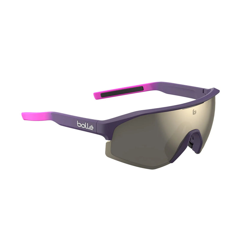 Load image into Gallery viewer, BOLLE Sunglasses Lightshifter TNS Gold Burgundy Pink Matte - Maison du Vélo
