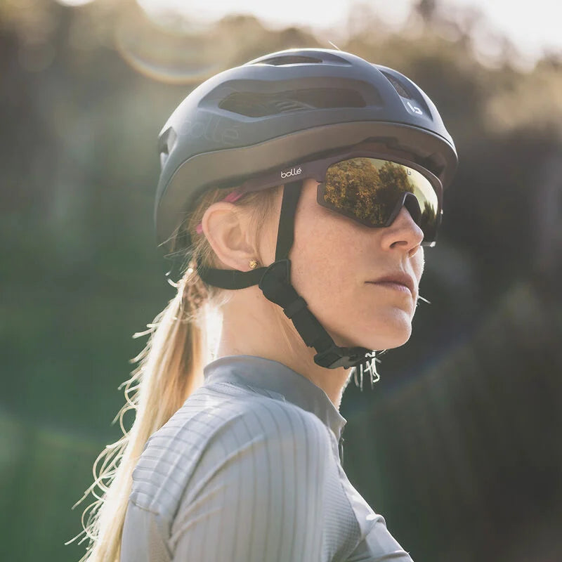 Load image into Gallery viewer, BOLLE Sunglasses Lightshifter TNS Gold Burgundy Pink Matte - Maison du Vélo