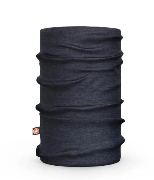 CASTELLI Neck Warmer Merino Unisize, soft wool blend, flat-lock stitching.