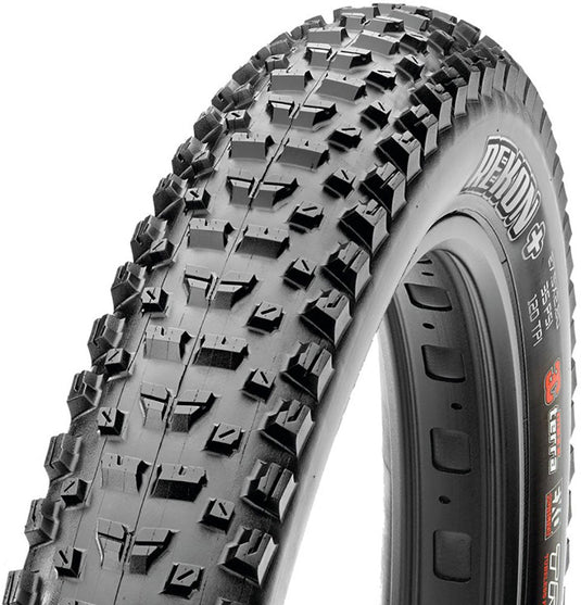 MAXXIS Rekon TR EXOPlus tire, Terra Black, 29x2.60 with rugged tread design.