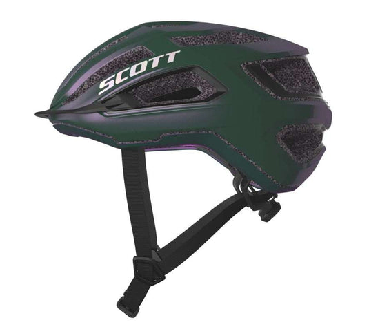 SCOTT Helmet Arx Plus Prism Green Purple - Maison du Vélo