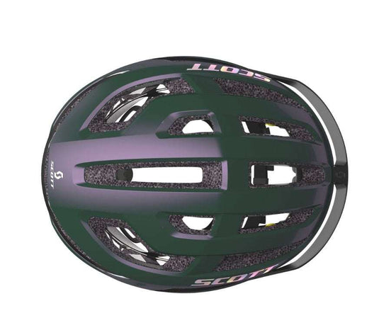 SCOTT Helmet Arx Plus Prism Green Purple - Maison du Vélo