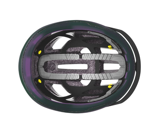 SCOTT Helmet Arx Plus Prism Green Purple - Maison du Vélo