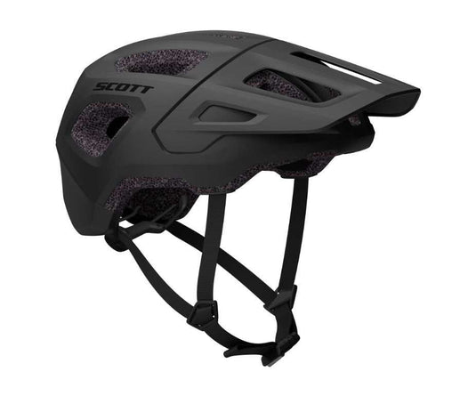 SCOTT Helmet Argo Plus CE Black Matt with MIPS Brain Protection System, optimized ventilation, and sunglasses storage.