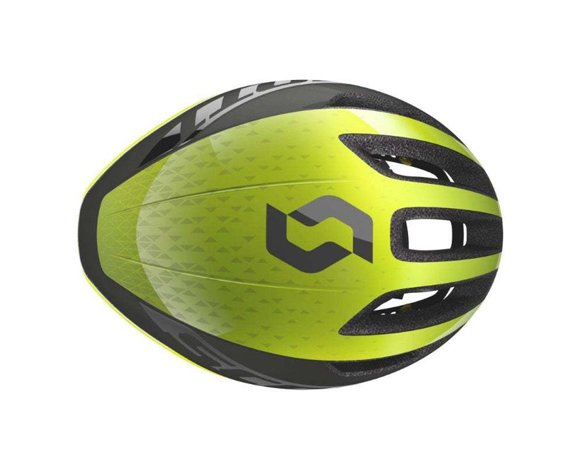 Load image into Gallery viewer, SCOTT Helmet Cadence Plus CE Radium Yellow Dark Grey