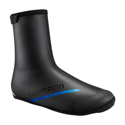 Shimano Unisex XC Thermal Shoe Cover Black with neoprene waterproof coating for insulation, reflective elements, and durable construction.