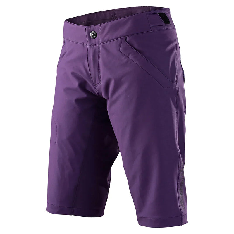 Load image into Gallery viewer, TROY LEE DESIGNS Mischief Women’s mountain bike shorts in orchid color with zippered pockets and perforated zones.