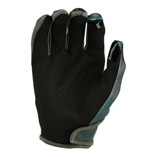 TROY LEE Gloves Flowline Brushed Camo Army - Maison du Vélo