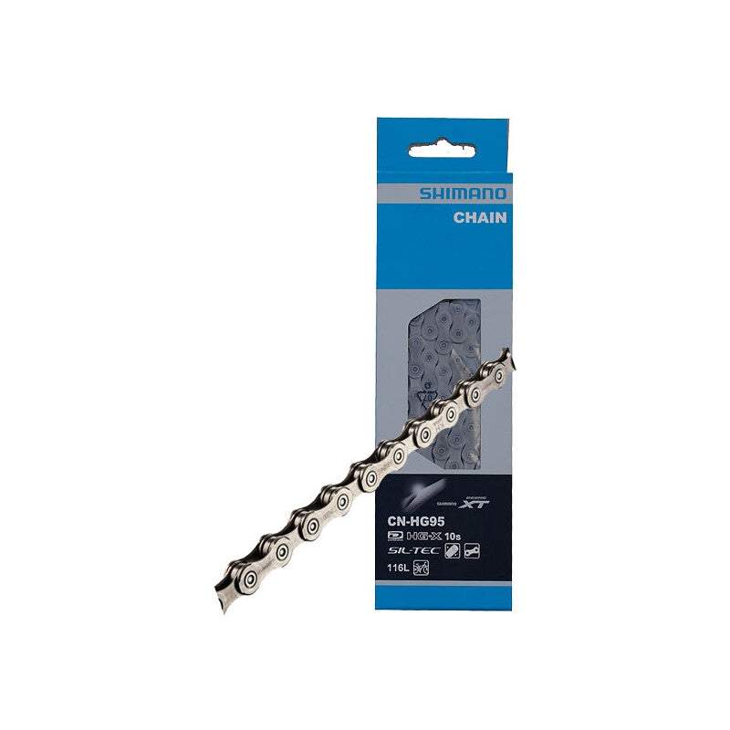 Load image into Gallery viewer, SHIMANO Chain CN-HG95 10-speed 138L Silver