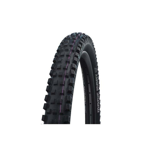 SCHWALBE Tire Magic Mary 27.5x2.60 with aggressive tread for optimal grip and braking.