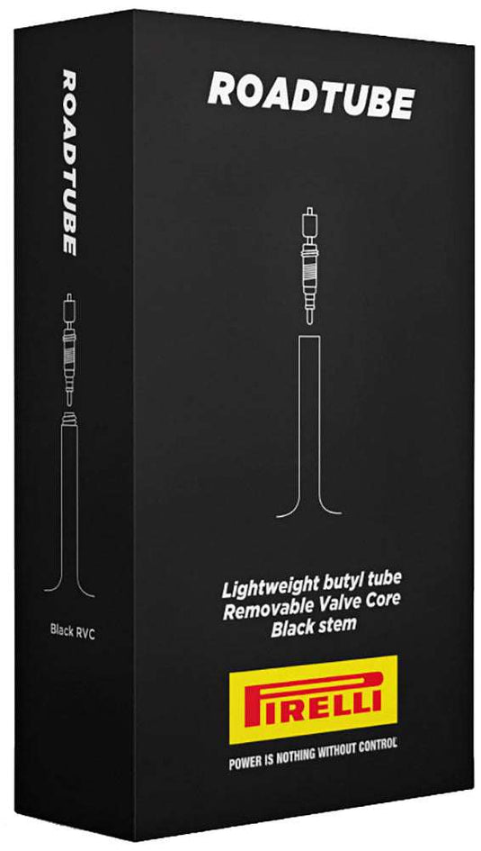 PIRELLI RoadTUBE lightweight butyl tube 700x23-30C with Presta valve.