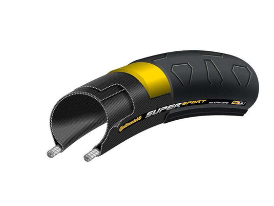CONTINENTAL Tire Super Sport Plus 700x23C Black - Maison du Vélo