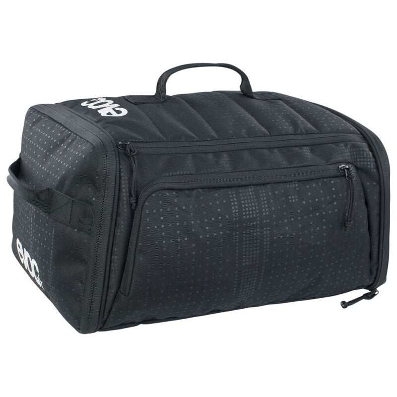 Chargez l'image dans la visionneuse de la galerie, EVOC Bag GEAR BAG 15L for professional road cycling and leisure, black with intelligent bag management.