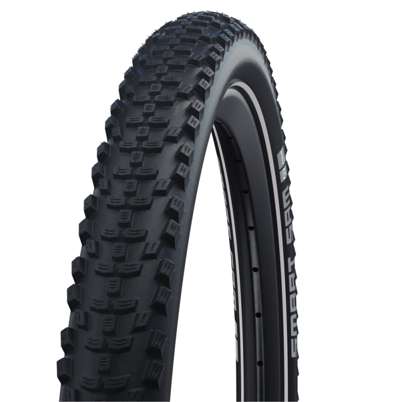 Chargez l'image dans la visionneuse de la galerie, SCHWALBE Tire Smart Sam Plus 29 x 2.25, black performance tire with Double Defense puncture protection and ECE-R75 approval for E-MTB.