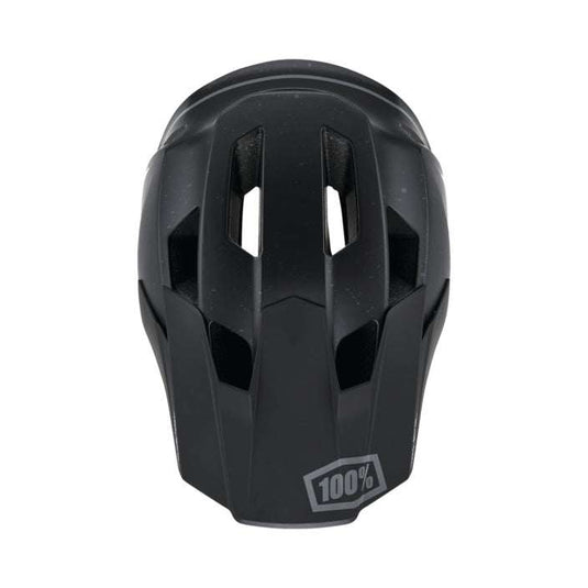 100% Trajecta Helmet Black