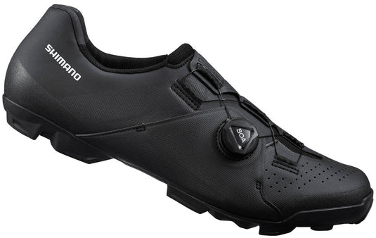 Shimano Shoes MTB SH-XC3 SPD Black with BOA adjuster, lightweight, and durable design.