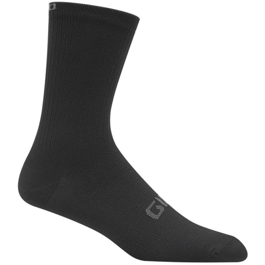 GIRO Socks Xnetic H2O Black, waterproof, windproof, 20 cm high shaft.