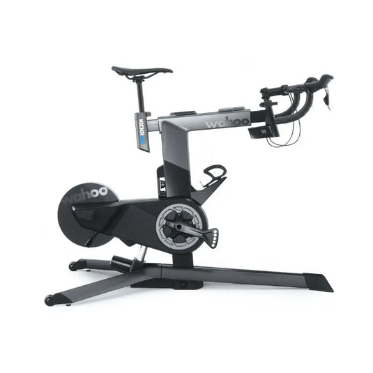 WAHOO Bike KickR Wifi Bike, smart indoor trainer with customizable features and WiFi connectivity.