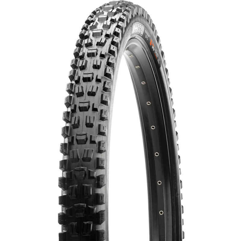 Chargez l'image dans la visionneuse de la galerie, MAXXIS Tire Assegai DD TR 3C Grip E-25 29x2.60, black, tubeless ready bike tire with Minion tread design for all ground conditions.
