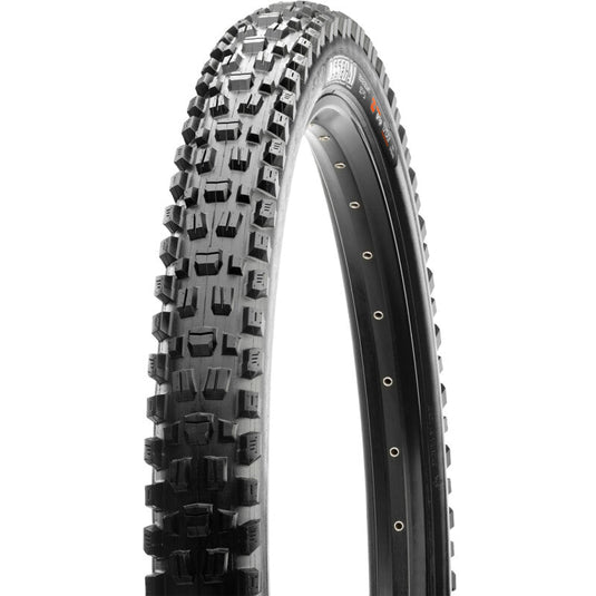 MAXXIS Tire Assegai DD TR 3C Grip E-25 29x2.60, black, tubeless ready bike tire with Minion tread design for all ground conditions.
