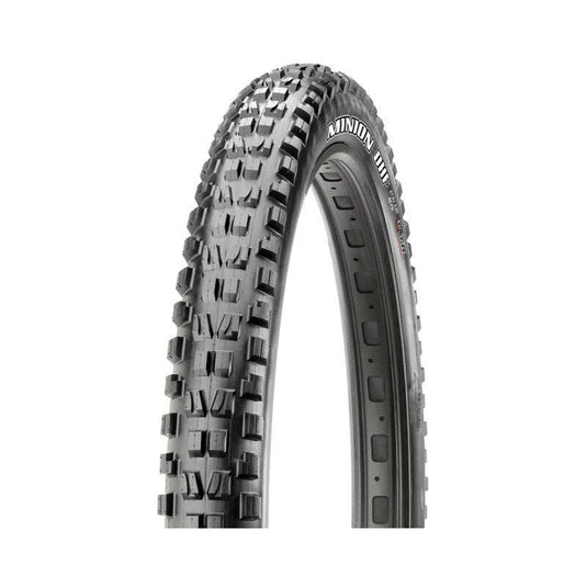 MAXXIS Tire Minion DHF+ EXO TR 27.5x2.80 for enduro and freeride, dual compound, EXO protection.