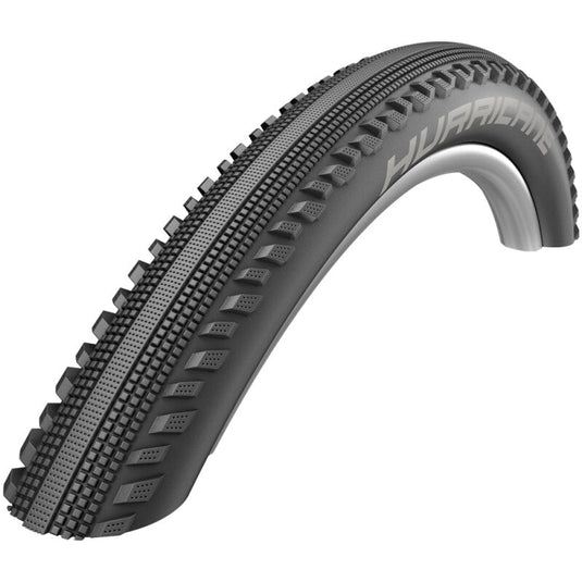 SCHWALBE Tire Hurricane Performance 29x2.25, black, dynamic tread design for all-terrain, E-Bike suitable, RaceGuard puncture protection.