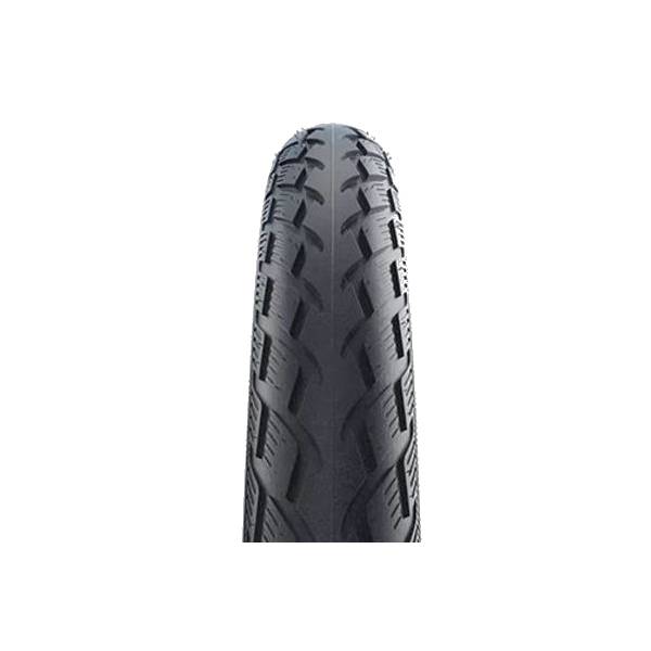 Load image into Gallery viewer, SCHWALBE Tire Green Marathon 700x38B with reflective band and sporty profile design.