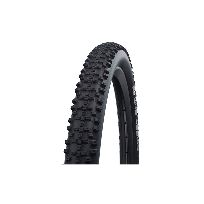 Load image into Gallery viewer, SCHWALBE Tire Smart Sam Plus 26 x 2.10 with modern beefy tread for off-road grip and smooth road rolling.