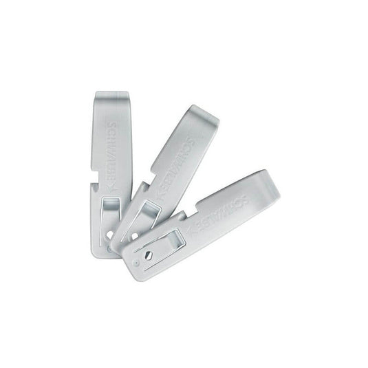 SCHWALBE Tire Lever Set of 3 in Sky Blue for easy tire mounting and dismounting.