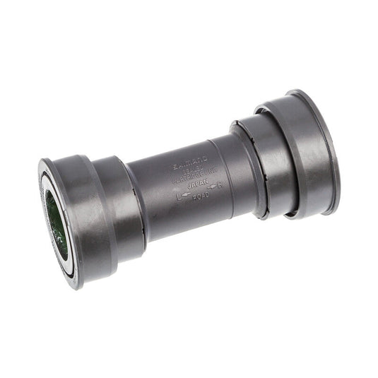 SHIMANO Bottom Bracket Ultegra SM-BB72-41B Press Fit with sealed deep groove ball bearings.